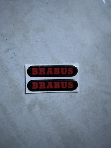 Adesivi scritta brabus - adesivi, "